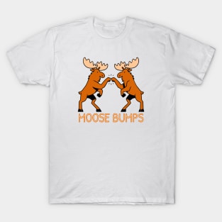 Funny Cartoon Moose Bumps T-Shirt